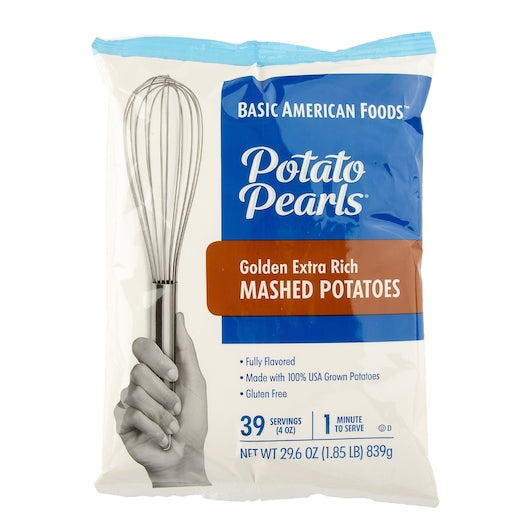 Golden Potato Pearls Golden Extra Rich Mashed Potatoes, 12 x 29.6 oz Case - DOT product image 2