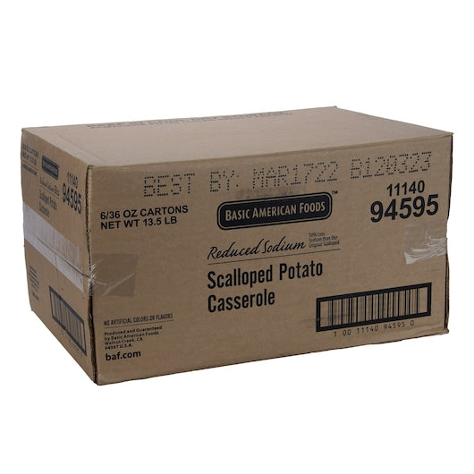 Classic Casserole Scalloped Reduced Sodium Scalloped Potato Casserole Kit, 6 x 2.25 lb Case - DOT product image 8
