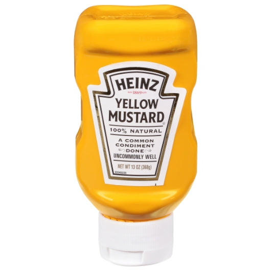 Heinz Kosher Yellow Mustard Bottle, 16 x 13 oz Case - DOT product image 2