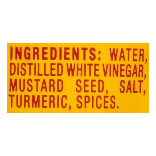 Heinz Kosher Mustard Single Serve, 200 x 0.2 oz Case - DOT product image 8