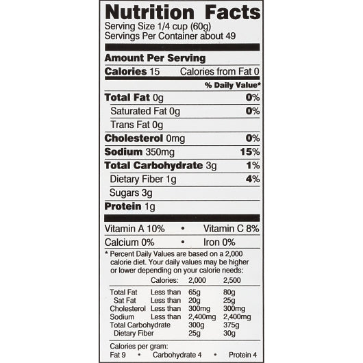 Sauce Tomato Pouch Tomato Sauce, 6 x 2.92 KG Case - DOT product image 8