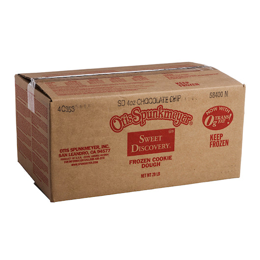Otis Spunkmeyer Chocolate Chip Frozen Cookie Dough, 1 x 80 x 4 oz Case - DOT product image 8