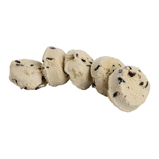 Otis Spunkmeyer Frozen Chocolate Chip Cookie Dough, 1 x 240 x 1.33 oz Case - DOT product image 2