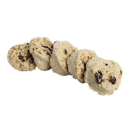 Otis Spunkmeyer Kosher Sweet Discovery Medium Oatmeal Raisin Cookie Dough, 1 x 240 x 1.33 oz Case - DOT product image 2
