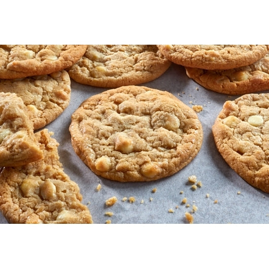 Otis Spunkmeyer Frozen White Chocolate Chip Macadamia Nut Cookie Dough, 1 x 240 x 1.33 oz Case - DOT product image 2