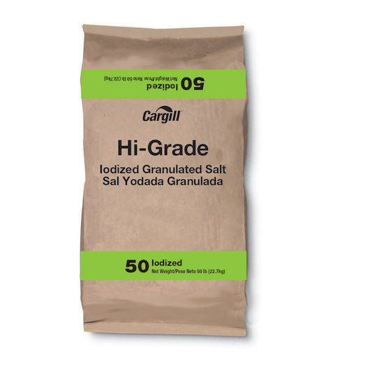 Cargill Salt Hi-Grade Iodized, 1 x 50 lb Case - DOT product image 6