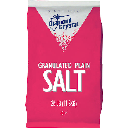 Diamond Crystal Granulated Plain Diamond Salt, 1 x 25 lb Case - DOT product image 5