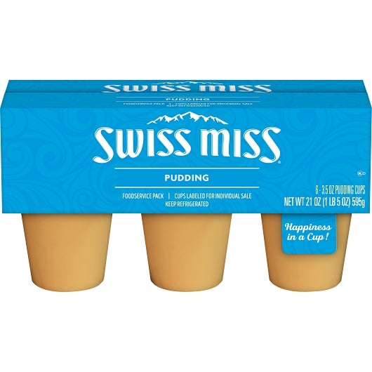 Swiss Miss PUDDING BUTTERSCOTCH, 8 x 3.5 oz Case - DOT product image 2