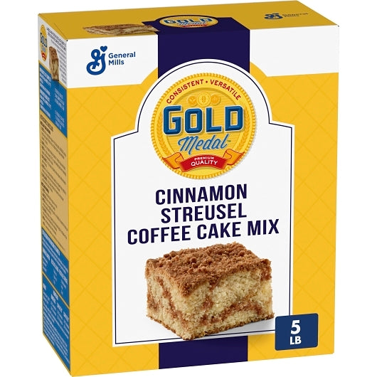 Gold Medal Cinnamon Streusel Coffee Cake Mix, 1 x 6 ct Case - DOT product image 2