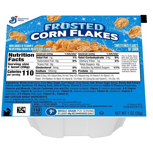 General Mills Frosted Cereal Bowl Pack, 96 x 1 oz Case - DOT product image 2