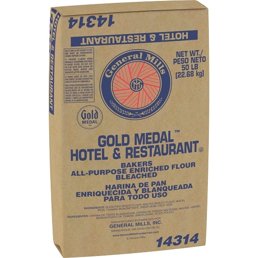 Gold Medal Hotel & Restaurant Bakers All Purpose Enriched Bleached Flour, 1 x 50 lb Case - DOT product image 8