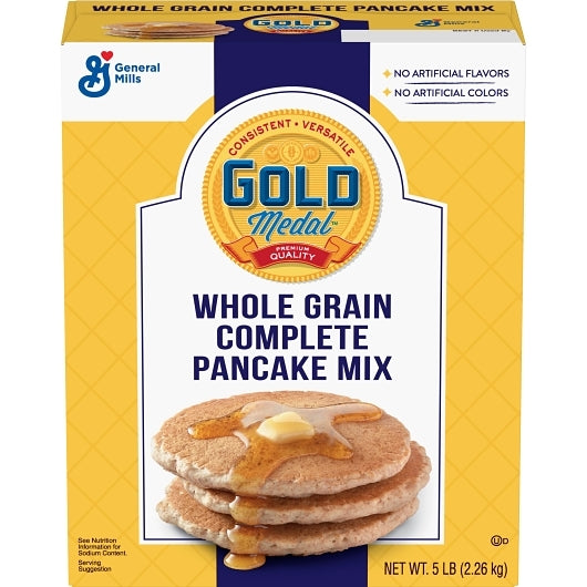 Gold Medal Baking Mixes Whole Grain Complete Pancake Mix, 6 x 5 lb Case - DOT product image 2