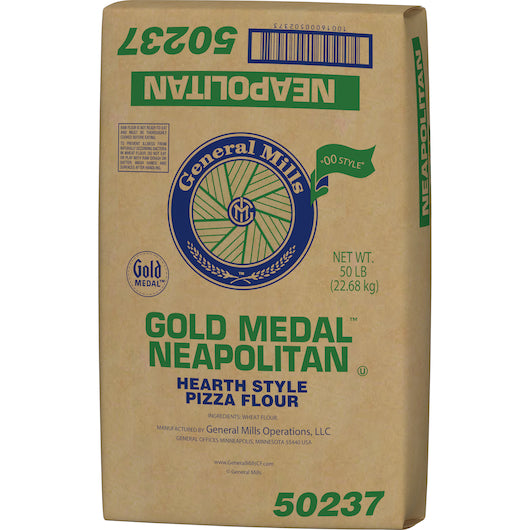 Gold Medal Neapolitan Hearth Style Pizza Flour, 1 x 50 lb Case - DOT product image 2