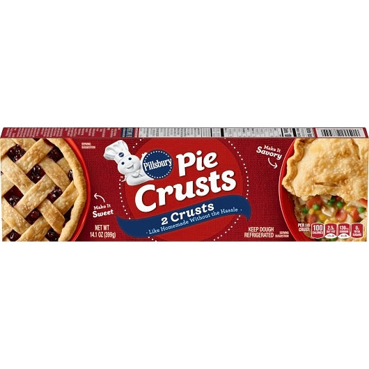 Pillsbury Ready To Use Rolled Pie Shell, 12 x 14.1 oz Case - DOT product image 2