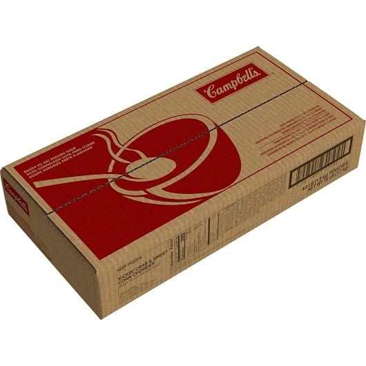 Campbell's Reserve Kickin' Crab & Sweet Corn Chowder Frozen Soup, 4 x 4 lb Case - DOT product image 7