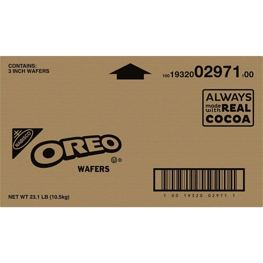 Oreo Bulk Cookie, Wafer Only, 1 x 23.1 lb Case - DOT product image 2