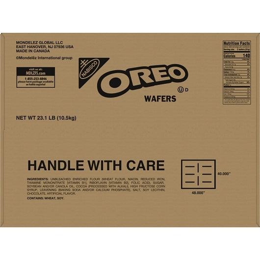 Oreo Bulk Cookie, Wafer Only, 1 x 23.1 lb Case - DOT product image 8