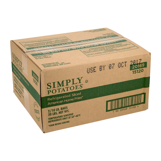 Michael Foods American Sliced Potato, 2 x 10 lb Case - DOT product image 5