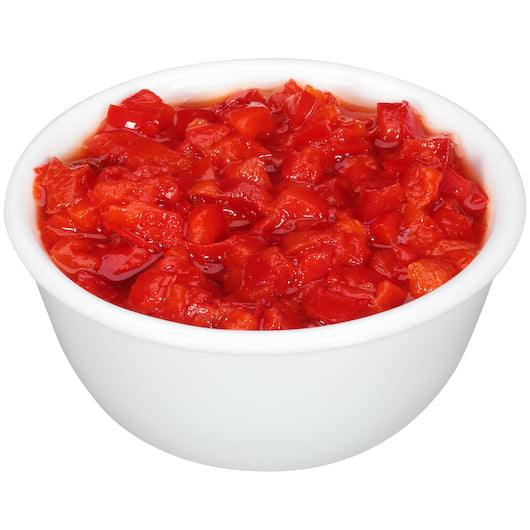 Dunbar Diced Red PEPPERS DICED RED REGULAR PACK, 6 x 102 oz Case - DOT product image 4
