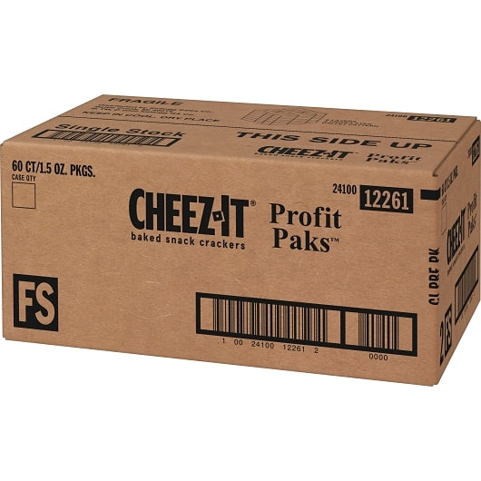 Cheez-It Profit Paks Original Crackers, 60 x 1.5 oz Case - DOT product image 8