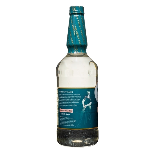 Major Peters Triple Sec Cocktail Mixer, 12 x 33.8 oz Case - DOT product image 2