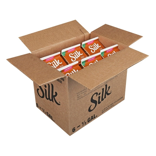 Silk Extended Shelf Life Unsweetened Cashew Milk, 6 x 64 fl oz Case - DOT product image 8