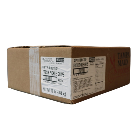 Harvest Creations DIPT'N DUSTED DILL PICKLE CHIPS, 4 x 2.5 lb Case - DOT product image 5