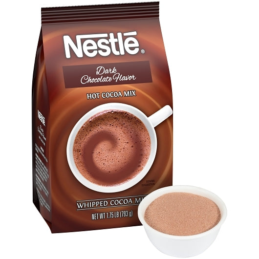 Nestle Dark Hot Chocolate Mix, 12 x 1.75 lb Case - DOT product image 2
