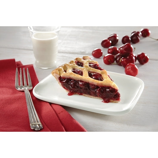 Chef Pierre 10 Inch Pre-Baked Cherry Lattice Pie, 6 x 38 oz Case - Bakery & Desserts