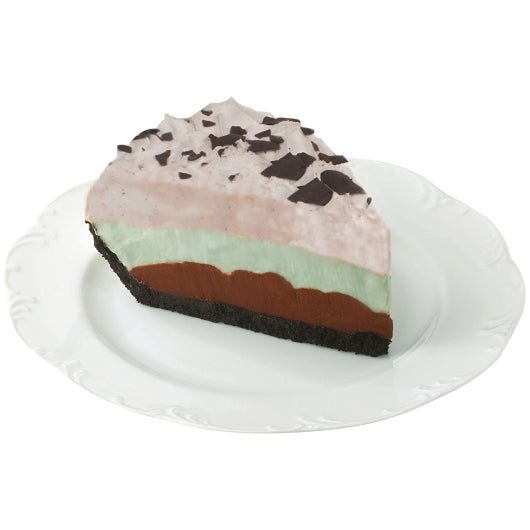 Chef Pierre 10 Inch Chocolate Mint Cream Layer Pie, 4 x 39 oz Case - DOT product image 2
