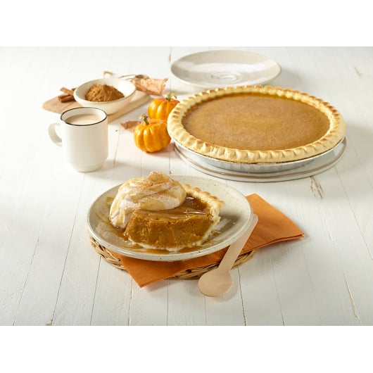 Chef Pierre 10 Inch Pre-Baked Pumpkin Pie, 6 x 43 oz Case - DOT product image 2