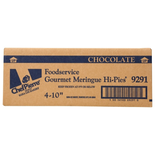 Chef Pierre Gourmet Chocolate Meringue Pie, 4 x 49 oz Case - DOT product image 8