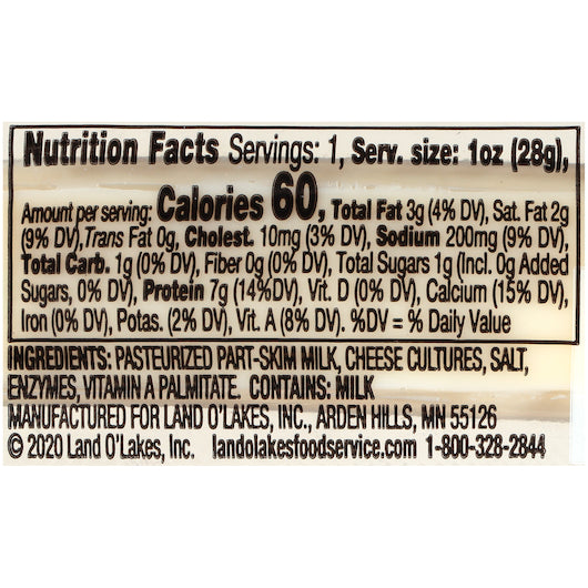 Land O Lakes Light Mozzarella String Cheese, 168 x 1 oz Case - DOT product image 6