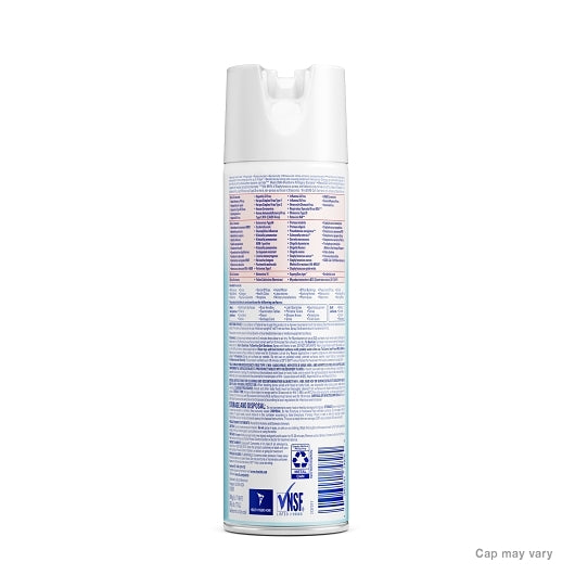 Lysol Disinfectant Spray Crisp Linen, 12 x 19 oz Case - Alternate product angle or state