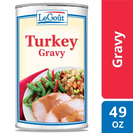 LeGout Heat & Serve Turkey Gravy, 12 x 49 oz Case - DOT product image 2