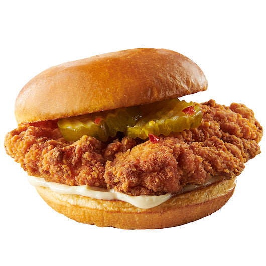 Brakebush Signature Spicy Par-Fried Crispy Breaded Chicken Breast Filets Avg.28/5.7 Oz., 2 x 5 lb Case - DOT product image 5