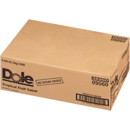 Dole Tropical Fruit Salad in 100% Juice, 6 x 106.192 oz Case - DOT product image 5