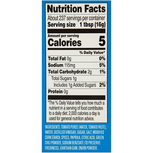 Ortega Taco Sauce, 4 x 1 GA Case - DOT product image 7