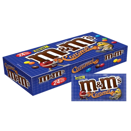 M and Ms Caramel Singles, 12 x 24 x 1.41 oz Case - DOT product image 2