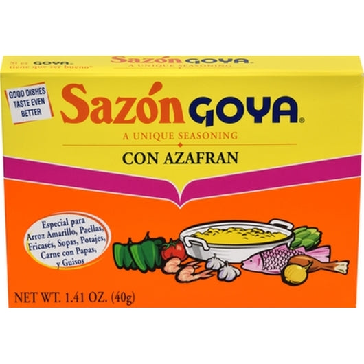 Goya Sazon Azafran, 36 x 1.41 oz Case - DOT product image 2