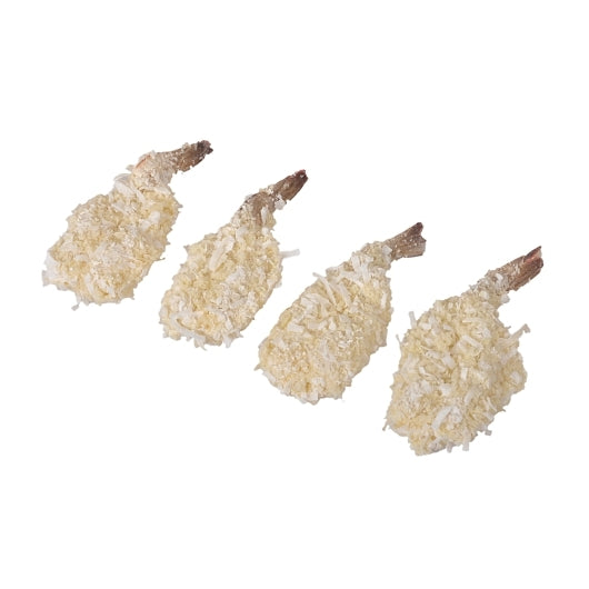 King And Prince Coconut Breaded Butterfly Shrimp 21-25, 4 x 2.5 lb Case - DOT product image 2