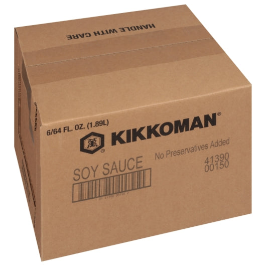 Kikkoman Soy Sauce, 6 x 1.89 LT Case - DOT product image 5