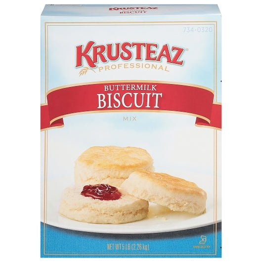 Krusteaz Professional Buttermilk Biscuit Mix, 6 x 5 lb Case - DOT product image 2