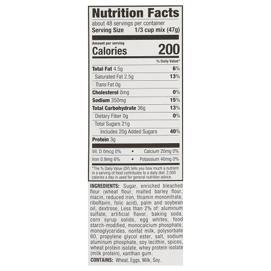 Krusteaz Professional Spice Cake Mix, 6 x 5 lb Case - DOT product image 8