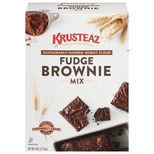 Shepherd's Grain Fudge Brownie Mix, 6 x 6 lb Case - DOT product image 2