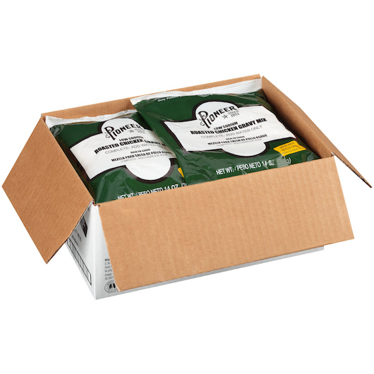 Pioneer Roasted Chicken Gravy Mix, 6 x 14 oz Case - DOT product image 7