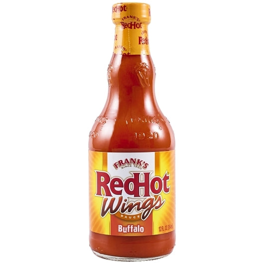 Frank Red Hot Buffalo Wing Hot Sauce Bottle, 12 x 12 fl oz Case - DOT product image 8