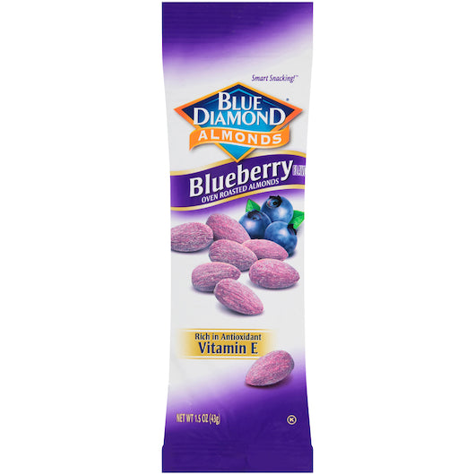 Blue Diamond Oven Roasted Blueberry Almonds, 12 x 12 x 1.5 oz Case - DOT product image 2