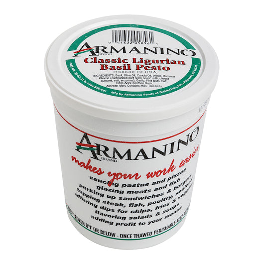 Armanino Frozen Classic Pesto Sauce, 3 x 30 oz Case - DOT product image 2