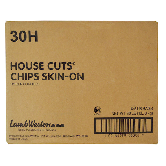 Lamb Weston Natural Potato Chips, 6 x 5 lb Case - DOT product image 6